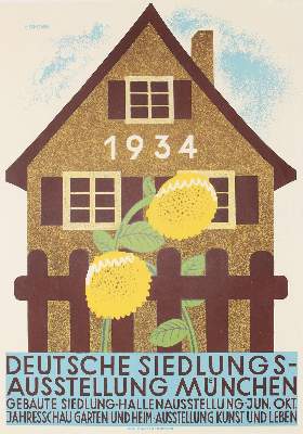 Bild Nr.1: 131-2811 Deutsche Siedlungsausstellung: (Plakate)