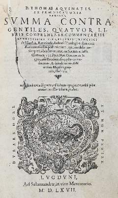 Bild Nr.1: 131-283 Thomas von Aquin.: (Alte Drucke, Handschriften und Theologie)