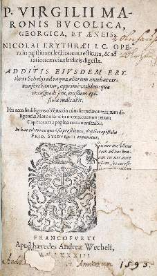 Bild Nr.1: 131-288 Vergilius,M.P.: (Alte Drucke, Handschriften und Theologie)