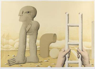 Bild Nr.2: 131-2895 Antes, Horst: (Künstlergraphik)