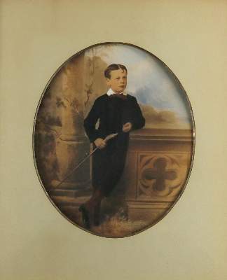 Bild Nr.1: 131-2955 Biedermeier-Portrait.: (Künstlergraphik)