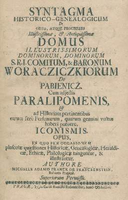 Bild Nr.1: 131-297 Franck von Franckenstein,M.A.: (Genealogie und Heraldik)