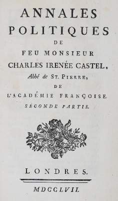 Bild Nr.1: 131-302 Saint-Pierre,C.I. Castel de.: (Politik und Staatswissenschaften)