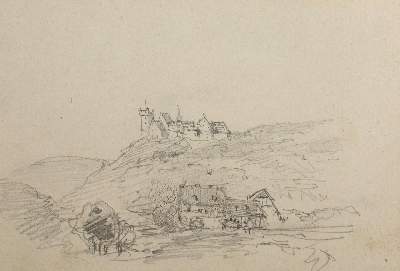 Bild Nr.2: 131-3090 Schloss Weitenburg: (Künstlergraphik, Eiach, Stieler)