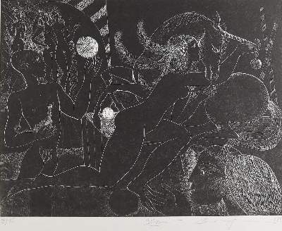 Bild Nr.1: 131-3103 Konvolut: (Künstlergraphik, Erotika - Galantes)