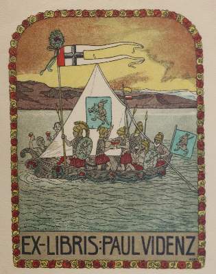 Bild Nr.2: 131-3107 Ade, Mathilde: (Künstlergraphik, Exlibris)