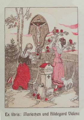 Bild Nr.3: 131-3107 Ade, Mathilde: (Künstlergraphik, Exlibris)