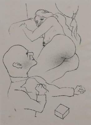 Bild Nr.1: 131-3184 Grosz, George: (Künstlergraphik)