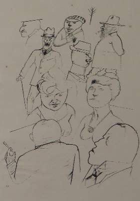 Bild Nr.2: 131-3184 Grosz, George: (Künstlergraphik)