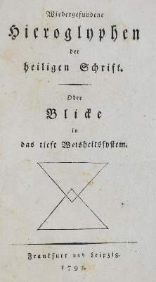 Bild Nr.1: 131-326 Wiedergefundene Hieroglyphen der heiligen Schrift.: (Grenzwissenschaften und Okkultismus)
