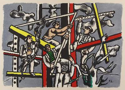 Bild Nr.1: 131-3394 Leger, Fernand: (Künstlergraphik)