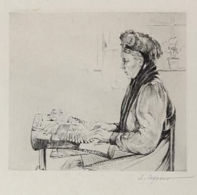 Bild Nr.8: 131-3398 Lequeux, Émile: (Künstlergraphik)