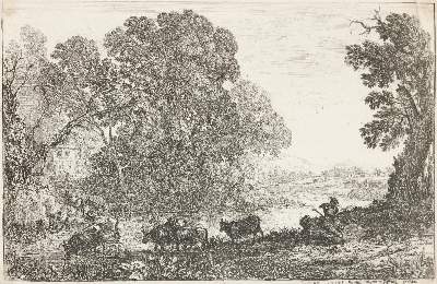 Bild Nr.1: 131-3411 Lorrain, Claude (d.i. Claude Gellée: (Künstlergraphik)