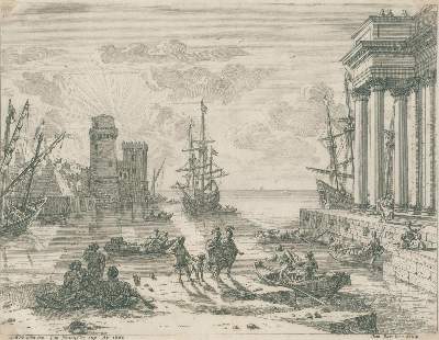 Bild Nr.1: 131-3415 Lorrain, Claude (d.i. Claude Gellée: (Künstlergraphik)
