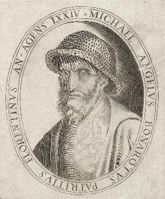 Bild Nr.1: 131-3455 Scultori, Adamo: (Künstlergraphik, Michelangelo)