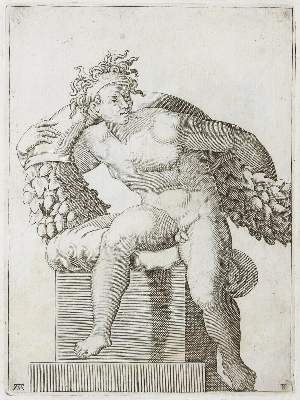 Bild Nr.2: 131-3455 Scultori, Adamo: (Künstlergraphik, Michelangelo)