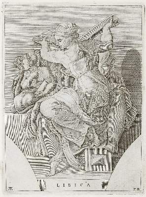 Bild Nr.3: 131-3455 Scultori, Adamo: (Künstlergraphik, Michelangelo)