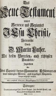 Bild Nr.1: 131-35 Biblia germanica.: (Bibeln)