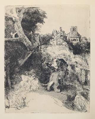 Bild Nr.29: 131-3574 Rembrandt, Harmensz van Rijn: (Künstlergraphik)