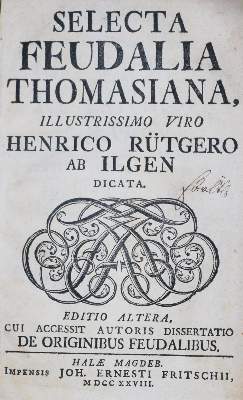 Bild Nr.1: 131-361 Thomasius,C.: (Juridica und Kriminologie)