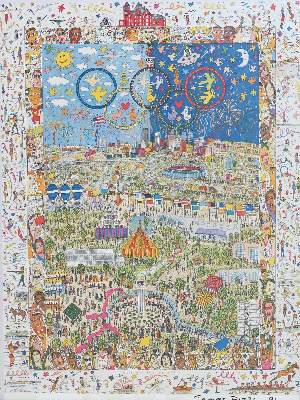 Bild Nr.1: 131-3616 Rizzi, James: (Künstlergraphik)