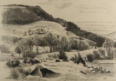 Bild Nr.2: 131-3631 Rühle, Clara: (Künstlergraphik)