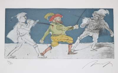 Bild Nr.1: 131-3649 Sammlung: (Künstlergraphik)