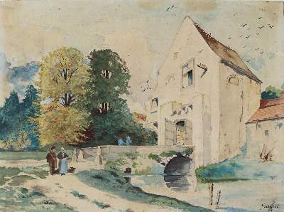 Bild Nr.1: 131-3698 Seufert, Arthur: (Künstlergraphik)