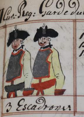 Bild Nr.9: 131-395 Geschichte aller Königlichen Preussischen Regimentern und Bataillons...: (Militaria, Handschriften)