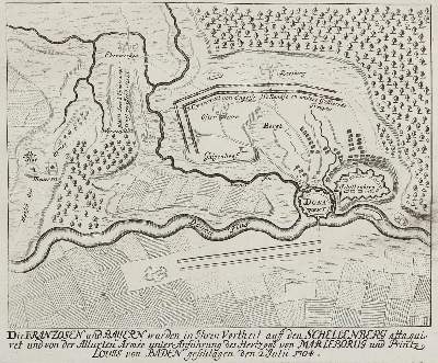 Bild Nr.2: 131-396 Höchstädt an der Donau u. Schellenberg bei Donauwörth.: (Militaria)