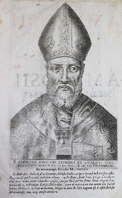 Bild Nr.2: 131-4 Ambrosius,S.: (Alte Drucke, Handschriften und Theologie)