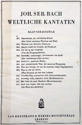 Bild Nr.1: 131-422 Bach,J.S.: (Musik)