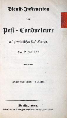 Bild Nr.1: 131-450 Sammelband: (Postwesen)