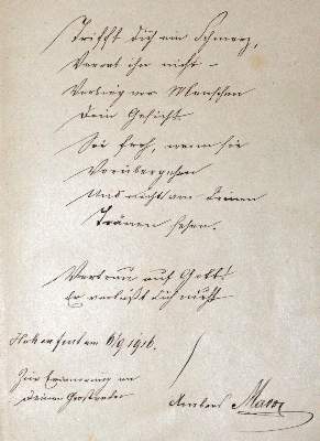Bild Nr.1: 131-475 Poesie: (Stammbücher)