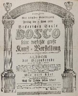 Bild Nr.1: 131-476 Bosco.: (Zauberei, Einblattdrucke u. Flugschriften)