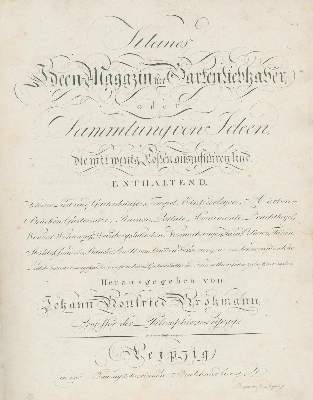 Bild Nr.1: 131-525 Grohmann,J.G. (Hrsg.).: (Land- und Forstwirtschaft, Garten)