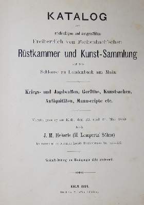 Bild Nr.2: 131-561 Sammelband: (Kataloge, Heberle)
