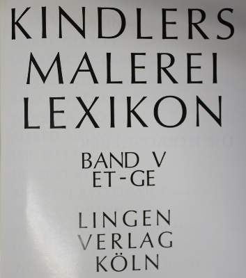 Bild Nr.2: 131-562 Kindlers Malerei Lexikon.: (Kunstwissenschaft)
