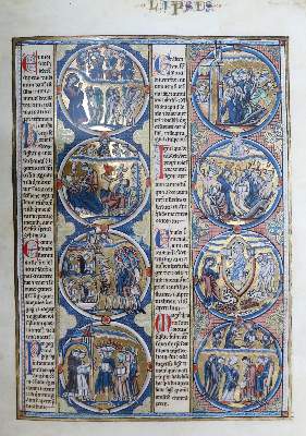 Bild Nr.1: 131-612 Bibel Ludwigs des Heiligen, Die.: (Faksimile)