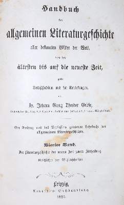 Bild Nr.1: 131-634 Graesse,J.G.T.: (Lexika - Wörterbücher - Sprachwissenschaften)