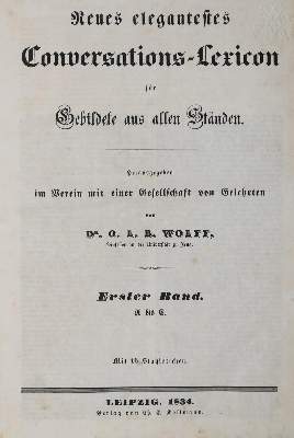 Bild Nr.1: 131-643 Wolff,O.L.B.: (Lexika - Wörterbücher - Sprachwissenschaften)