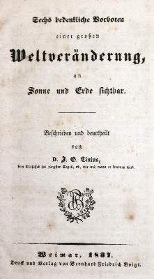 Bild Nr.1: 131-657 Tinius,J.G.: (Bibliographie und Buchwesen)