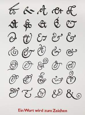 Bild Nr.21: 131-664 Hoffmanns Schriftenatlas.: (Typographie und Kalligraphie)
