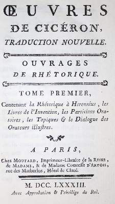 Bild Nr.1: 131-72 Cicero,M.T.: (Alte Drucke, Handschriften und Theologie)