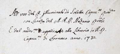 Bild Nr.3: 131-73 Clericatus,J.: (Alte Drucke, Handschriften und Theologie)