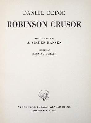 Bild Nr.2: 131-767 Defoe,D.: (Robinsonaden)