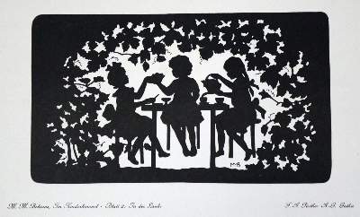 Bild Nr.1: 131-784 Sammlung: (Scherenschnitte)