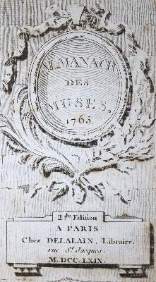 Bild Nr.1: 131-805 Almanach des Muses.: (Almanache)