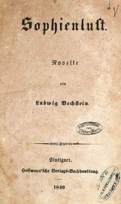 Bild Nr.2: 131-826 Bechstein,L.: (Literatur und illustrierte Bücher bis 19.Jahrhundert)
