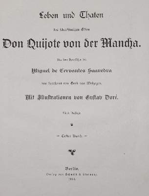Bild Nr.1: 131-838 Cervantes Saavedra,M.de.: (Literatur und illustrierte Bücher bis 19.Jahrhundert)